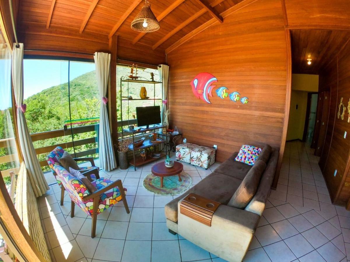 Casa Vista Privilegiada: Piscina E Conforto Garopaba Dış mekan fotoğraf