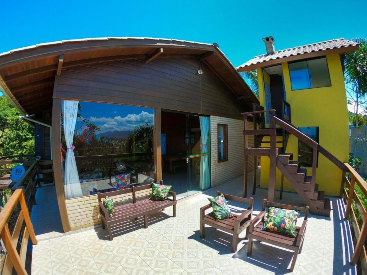 Casa Vista Privilegiada: Piscina E Conforto Garopaba Dış mekan fotoğraf